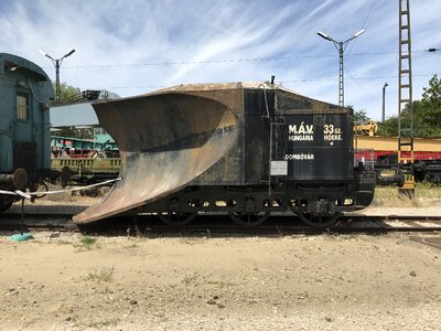 S snow plow rail photo