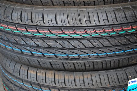 Wheel rubber car photo