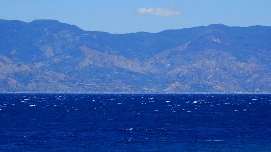 Reggio calabria bocale sea view