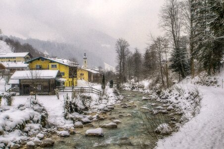 Berchtesgaden winter ramsau photo