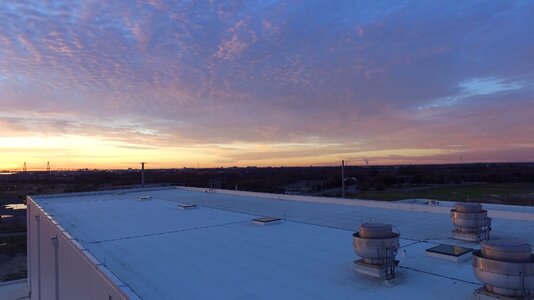 Sunrise under construction
