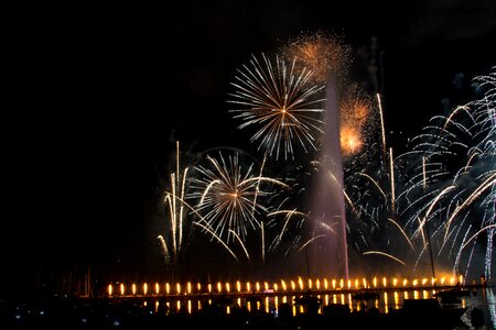 Fireworks evening beautiful