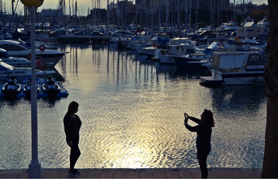 Shadows port silhouette