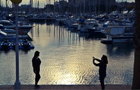 Shadows port silhouette