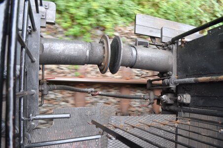 Steam railway buffer rail traffic photo