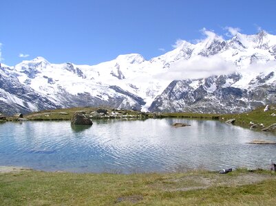Nature lake alpine photo