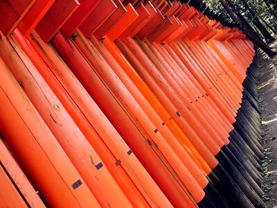 Kyoto thousand torii yasaka shrine photo