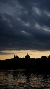 Silhouette evening