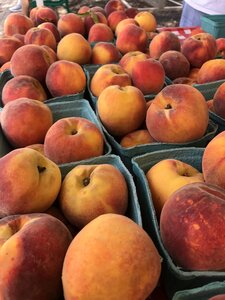 Fruit peach ripe