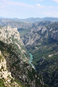 Gorges du verdon river photo