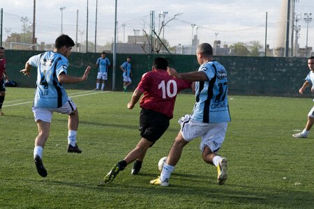 Court footballers sports