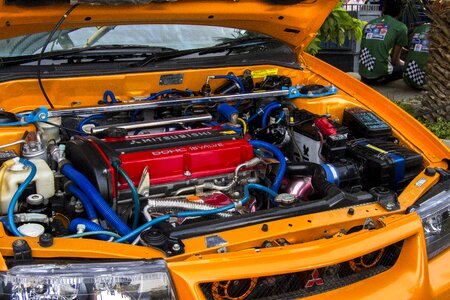 Car engine sports car engine