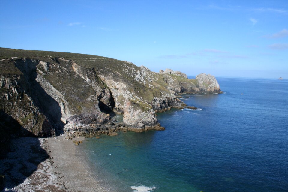 Sea cliff brittany