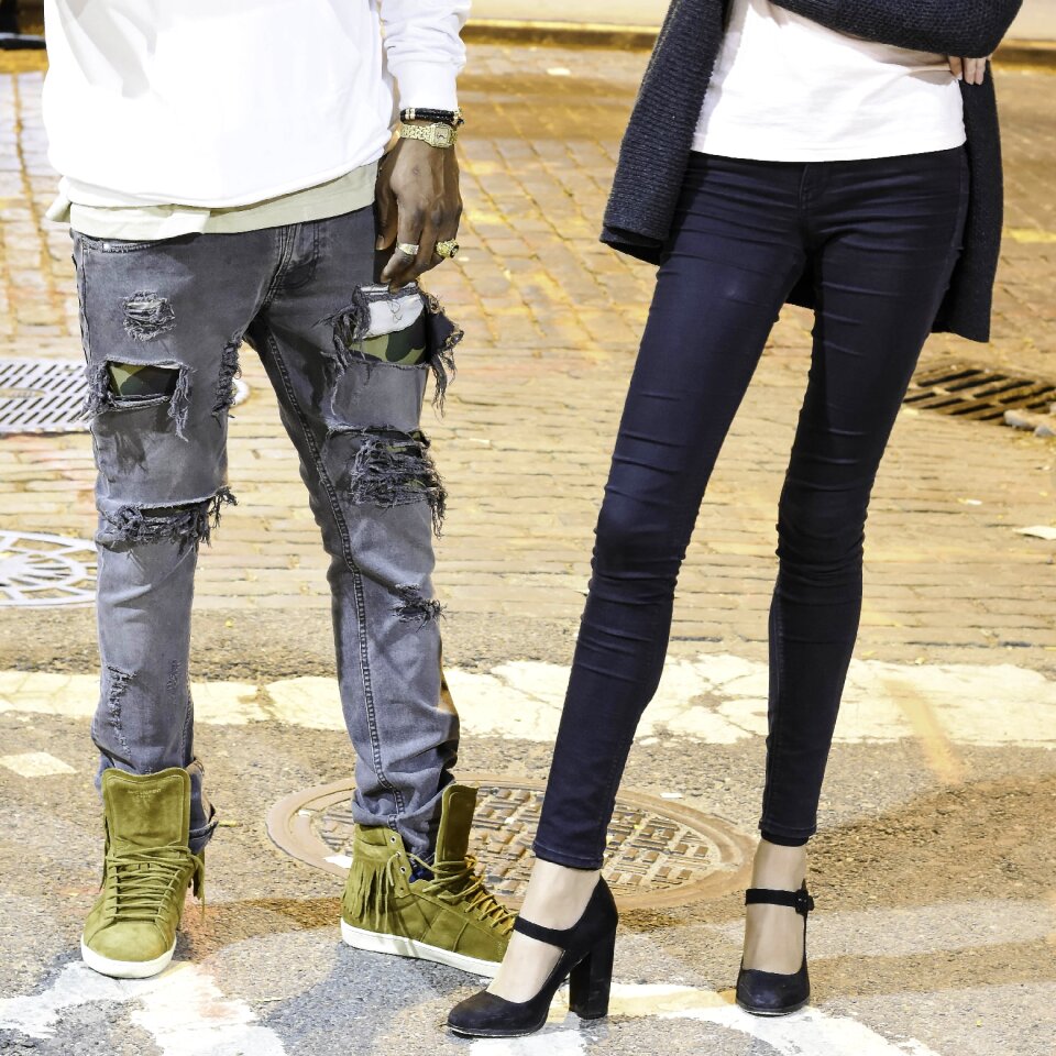 Sneakers lifestyle jeans