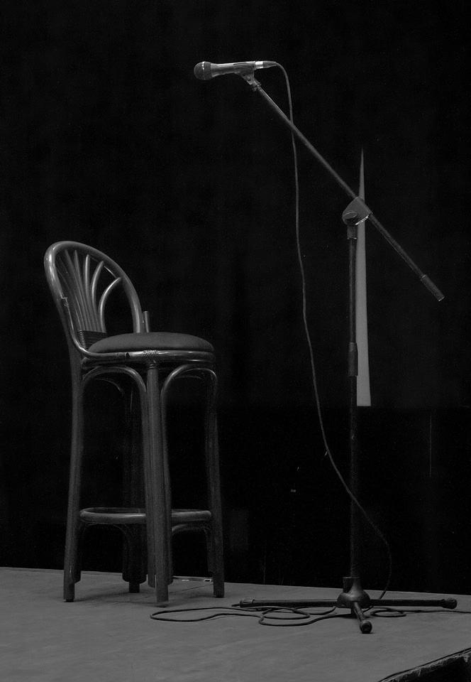 Mic concert stand photo