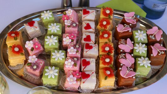Sweet pastries bake photo