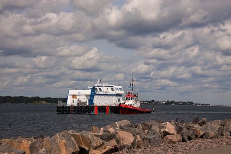 Fleet tug-boat ocean photo