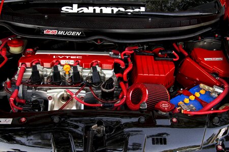 Car engine sports car engine