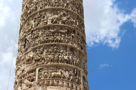 Roman antique sky