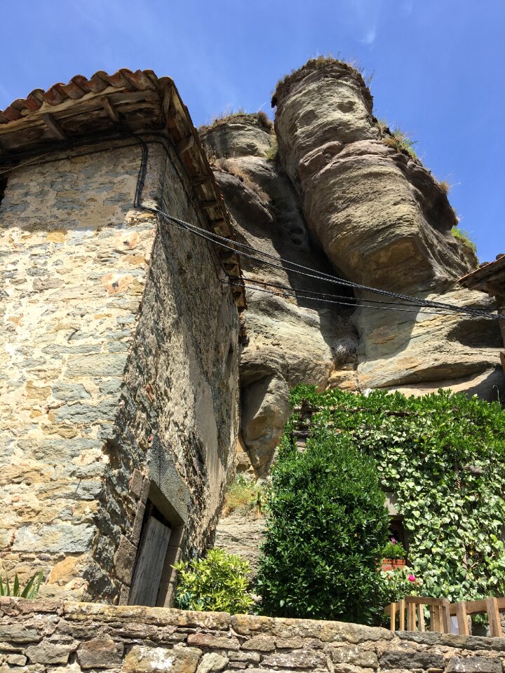 Mountain landscape catalonia architecture