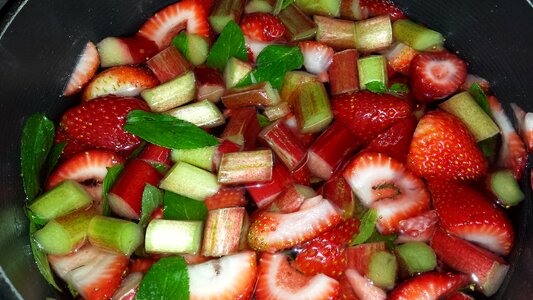 Berry homemade fruit