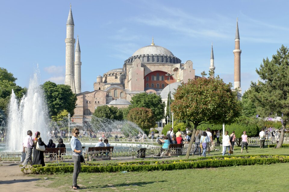 Hagia sophia istanbul turkey photo