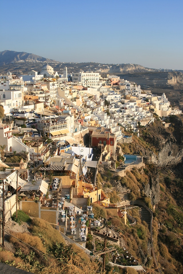 Cyclades greece santorini