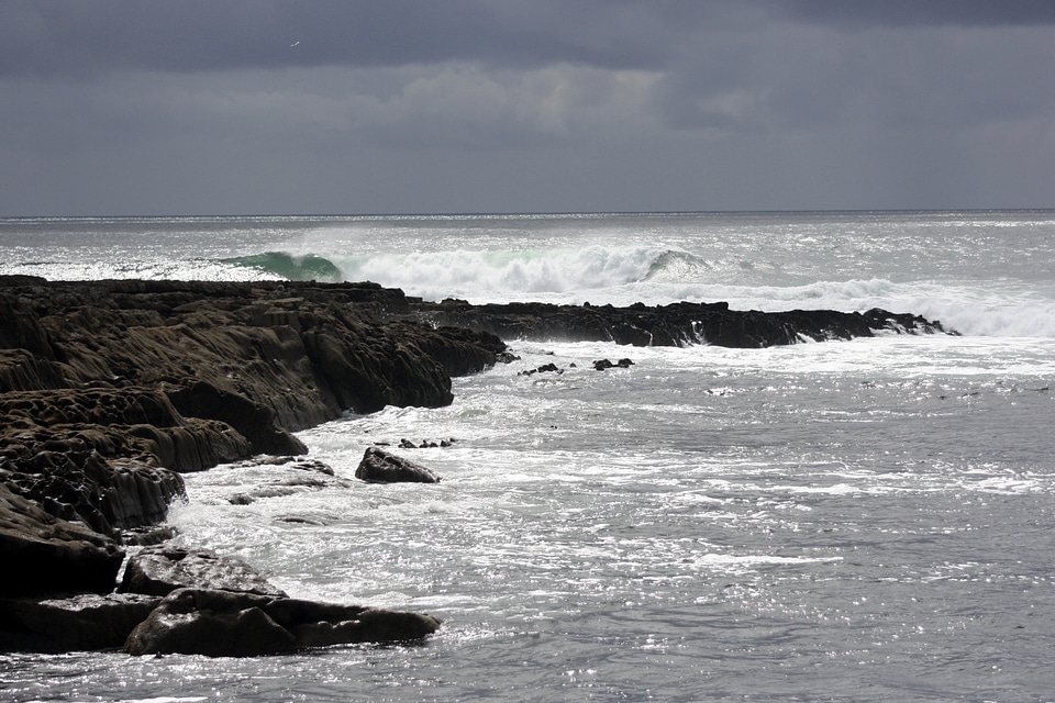 Waves nature ocean