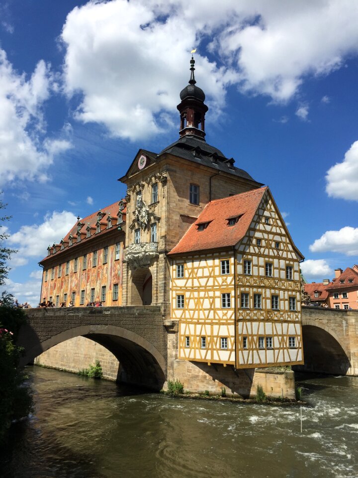 Bavaria town architecture photo