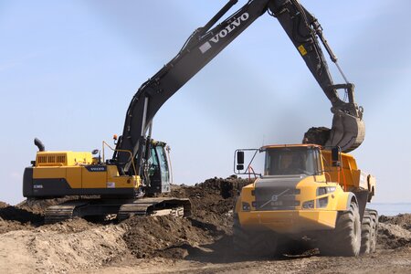 Work construction dirt