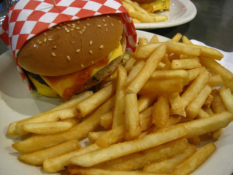 Fries french fries fast food