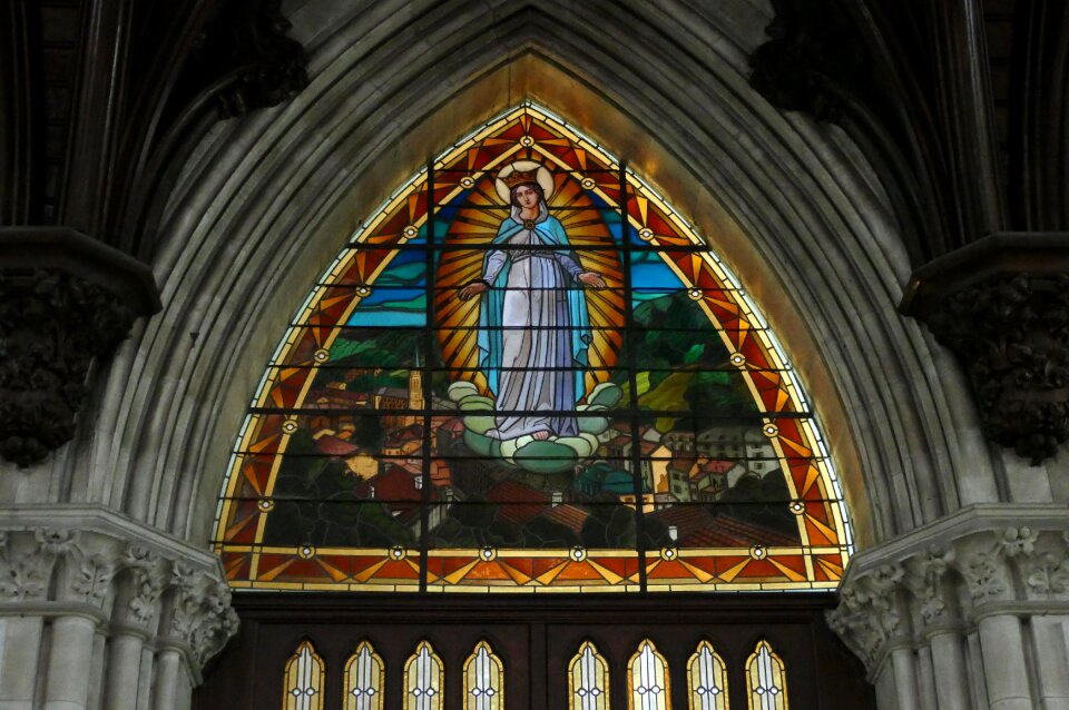 Brandschildering religion maria