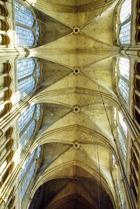 Ceiling gothic architecture vaults photo