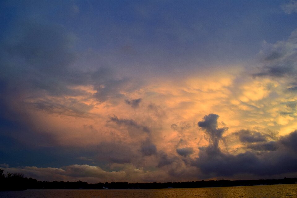Dramatic nature landscape