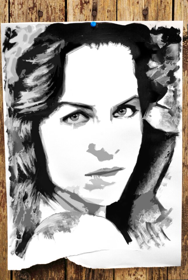 Drawing acrylic view