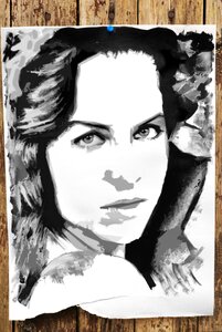 Drawing acrylic view