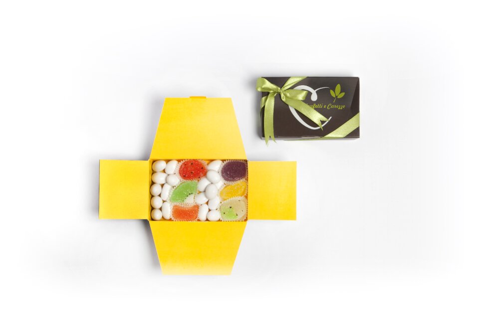 Confetti chocolate packaging