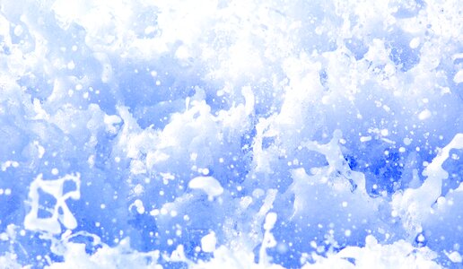 Rough blue shore