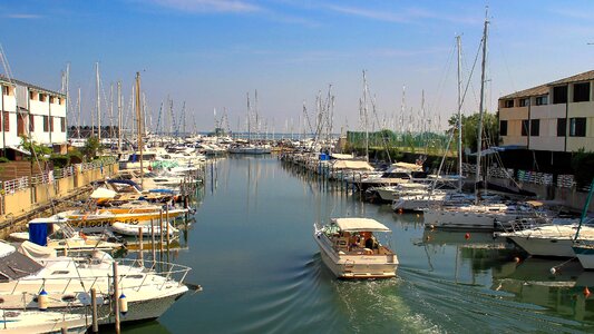 Dock sea port