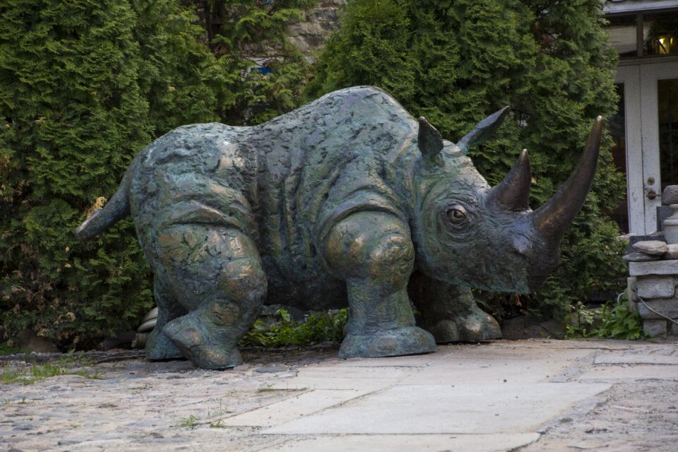 Figure bronze figure animal