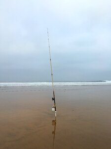 Fishing rod fish morocco photo