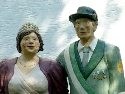 Art stone woman
