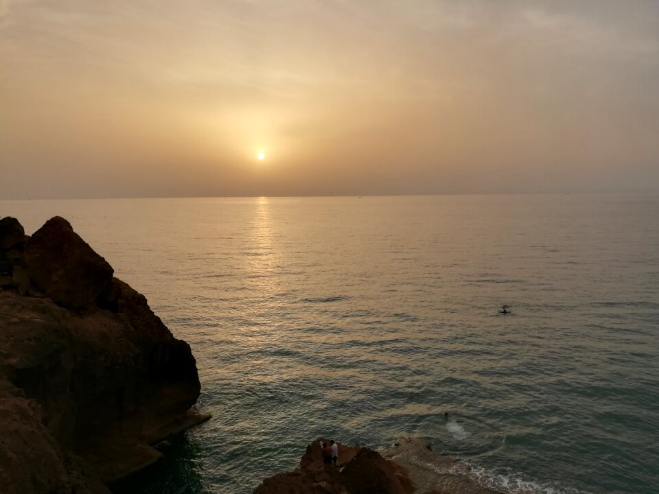 Sun sunset landscape