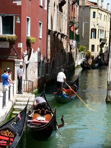 Gondolier italy side channel photo