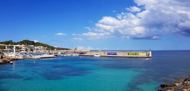 Balearic islands spain mediterranean sea photo