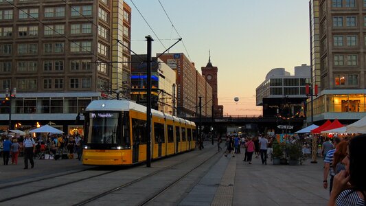 Tram city travel photo