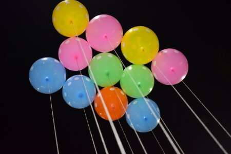 Balloons white
