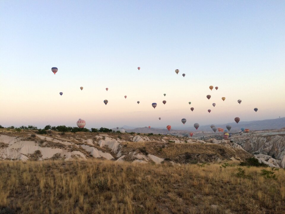 Hot air balloon cappadocia sunrise