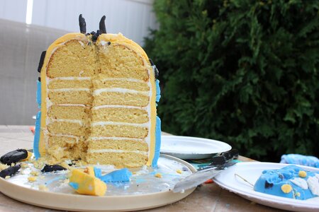 Frosting dessert