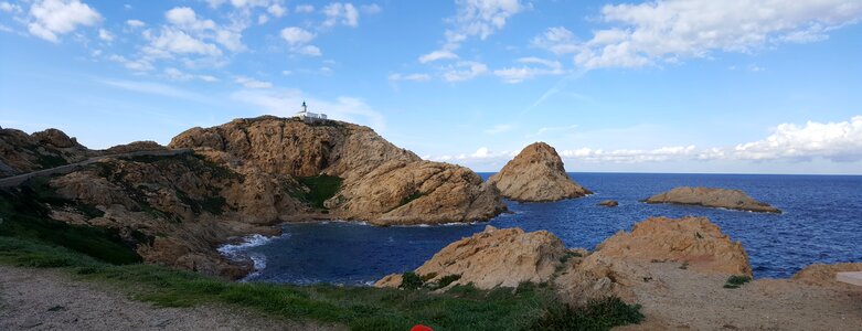 Corsican ile rousse sea